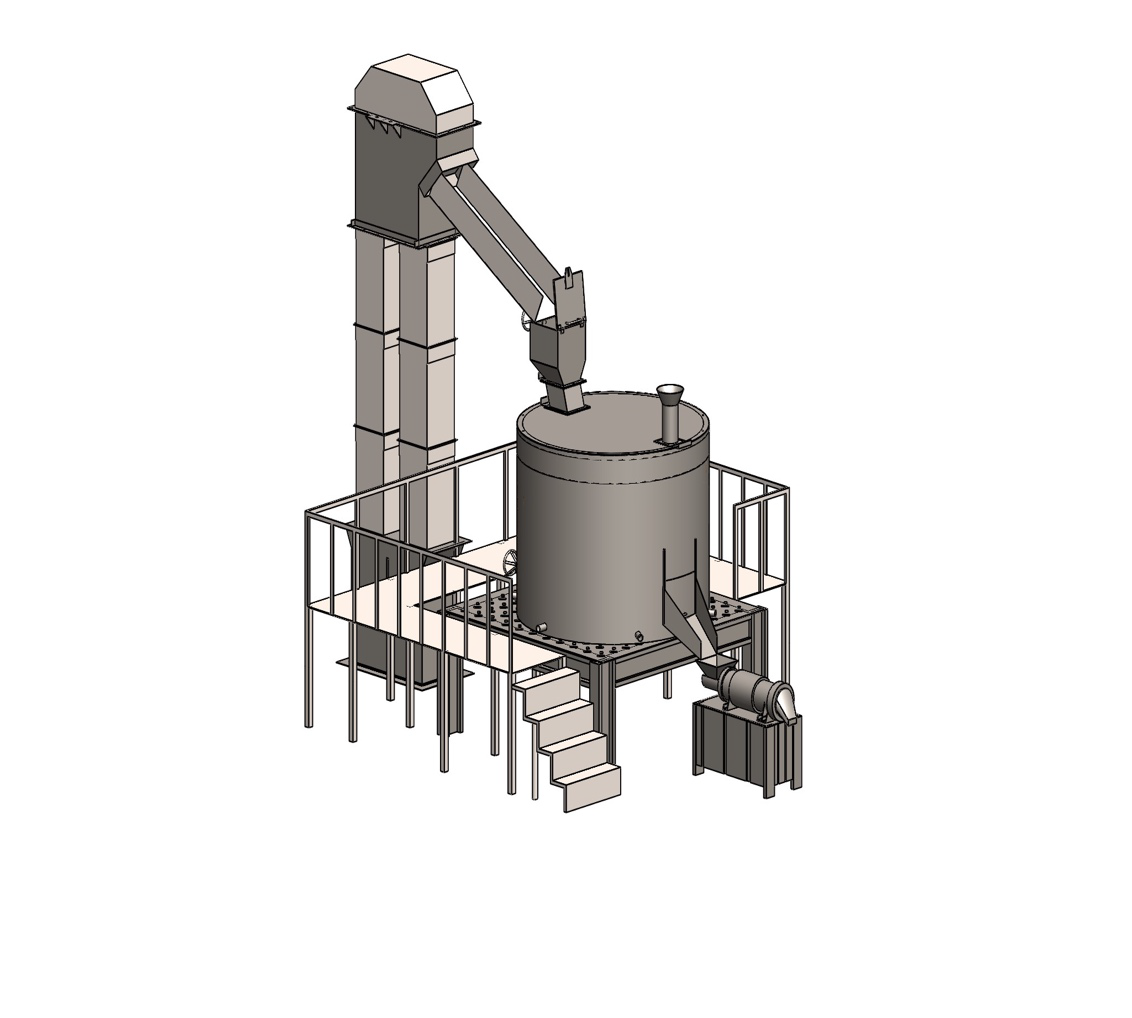 Broyeur fixe électrique
