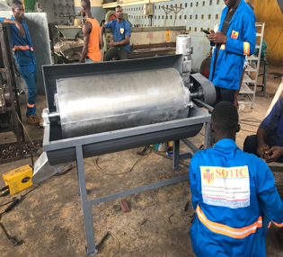 Broyeur fixe électrique